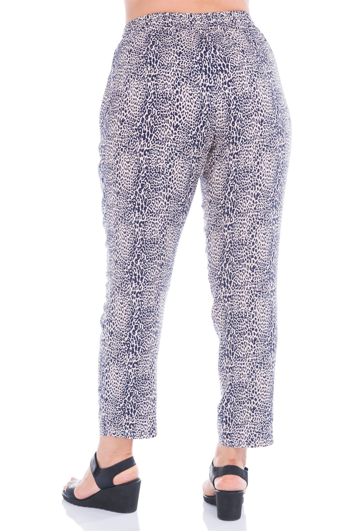 Beli Lastikli Bağcıklı PantolonMYLINE12372-m