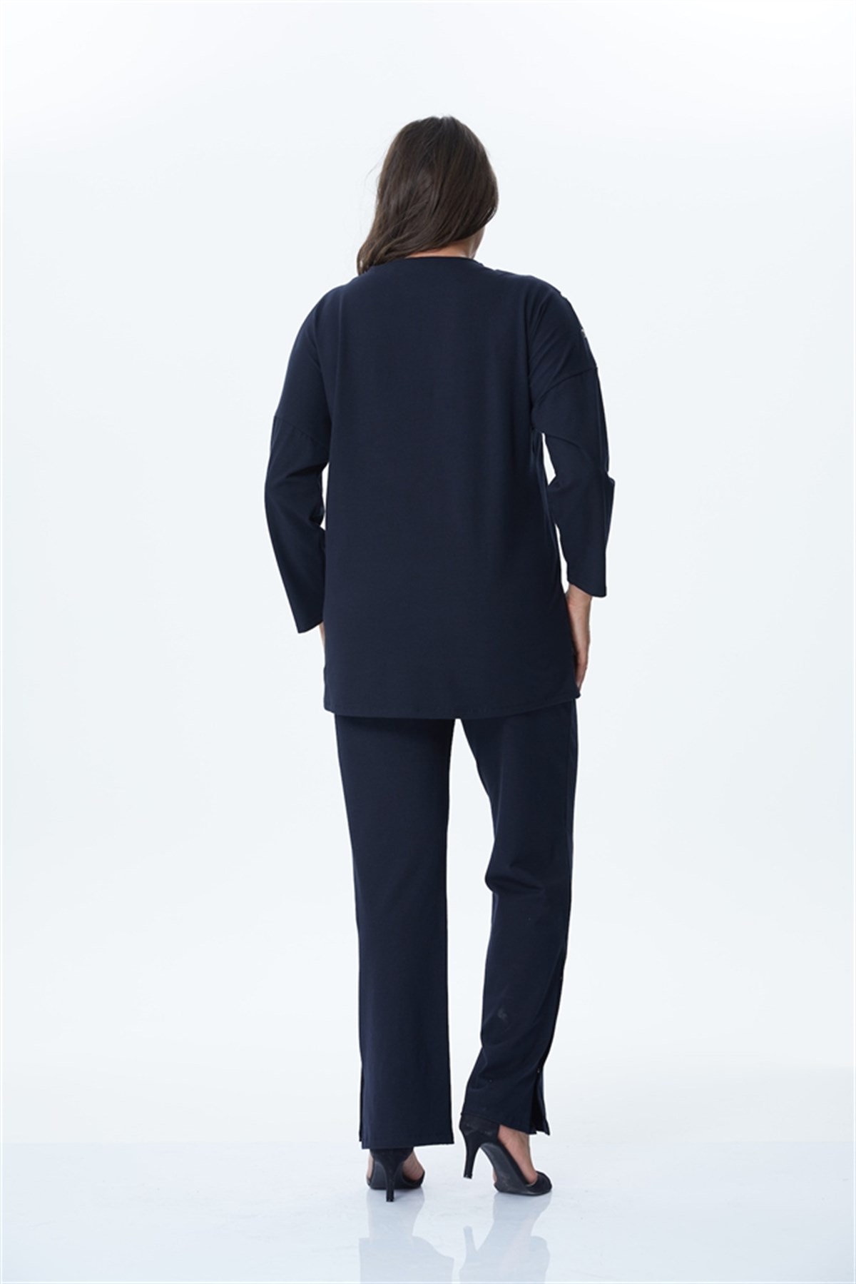 Çıtçıt Detaylı Örme PantolonMYLINE24093