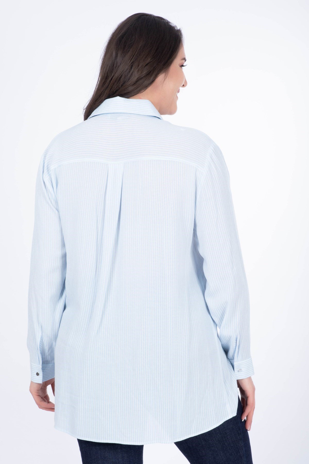 Çizgili GömlekMYLINE34443
