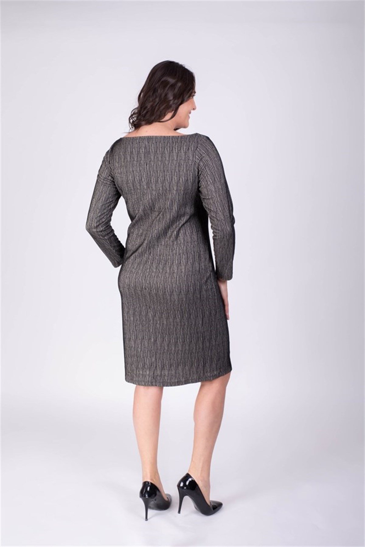 Damla Yaka Simli ElbiseMYLINE34303