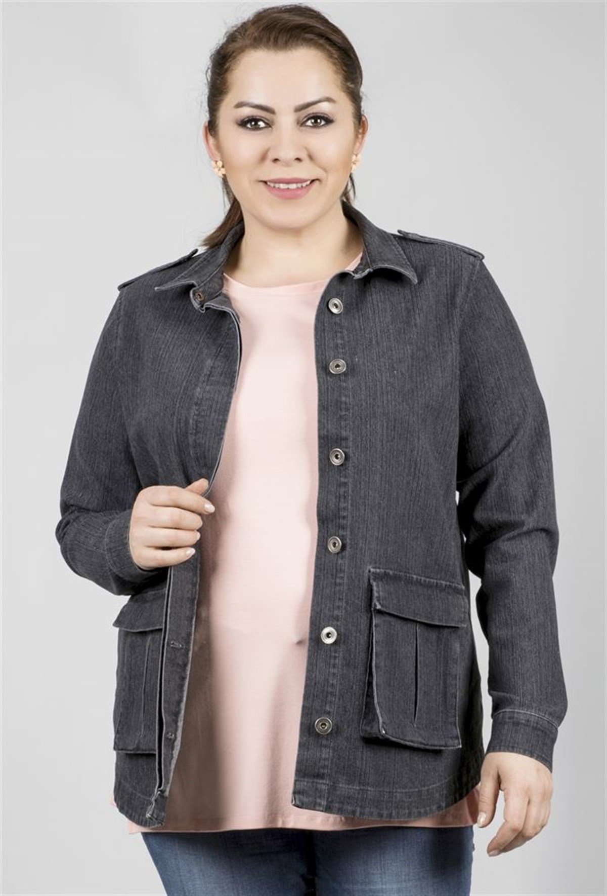 Denim CeketMYLINE23636-m