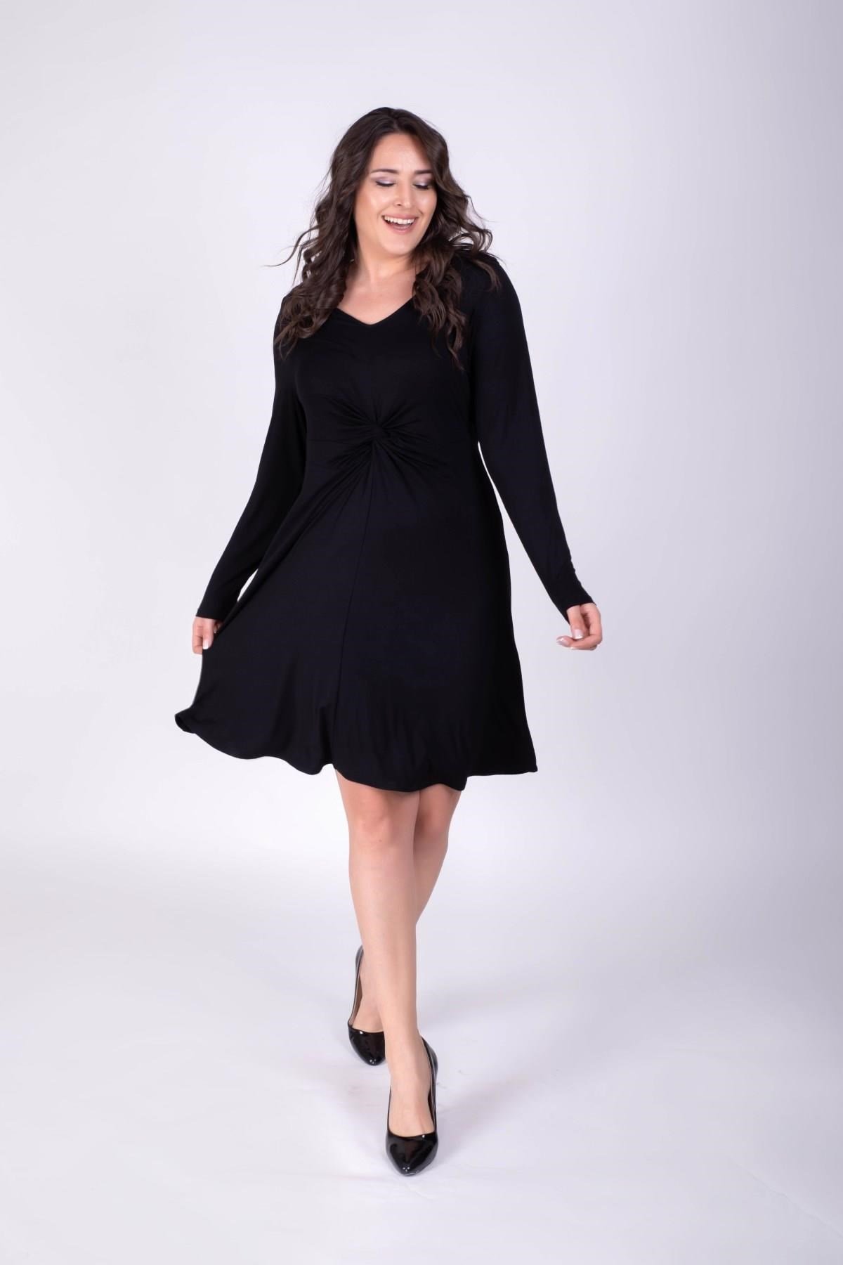 Düğüm Detaylı ElbiseMYLINE34299