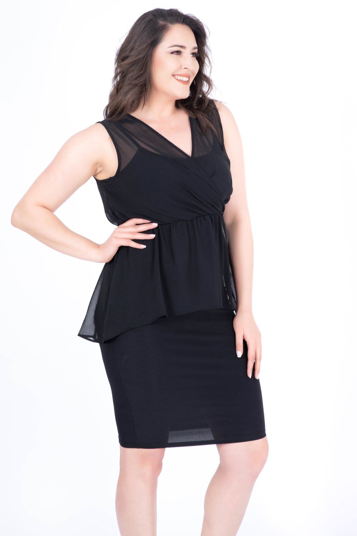 Elbise Bluz İkili TakımMYLINE34499