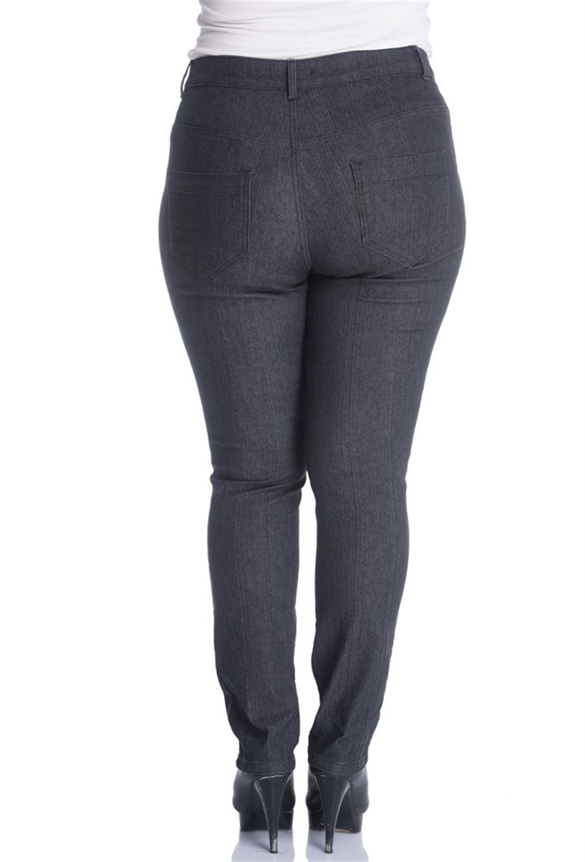 İnci Taşlı 5 Cep Denim PantolonMYLINE13404-m