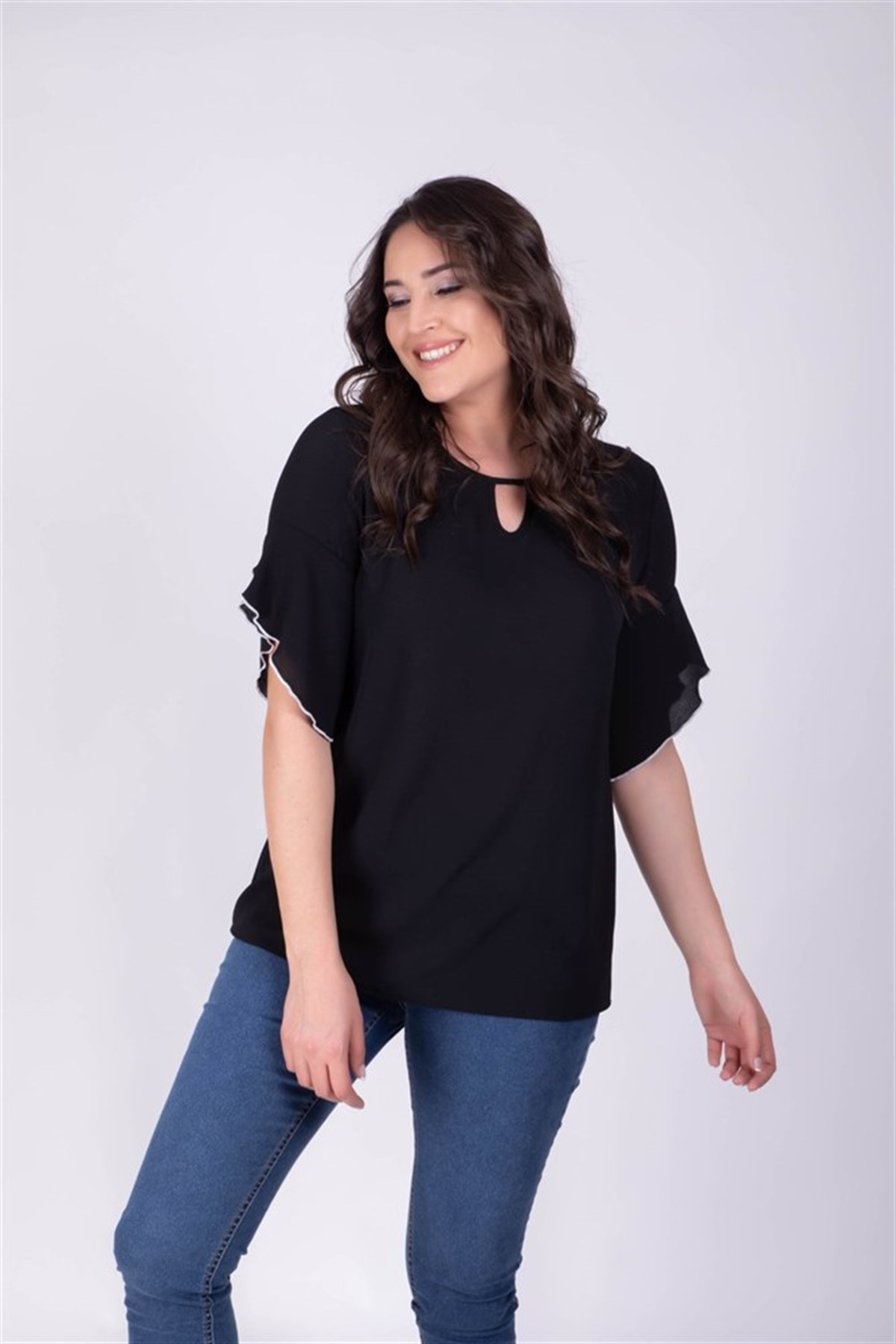 Kontrast Dikişli BluzMYLINE34302