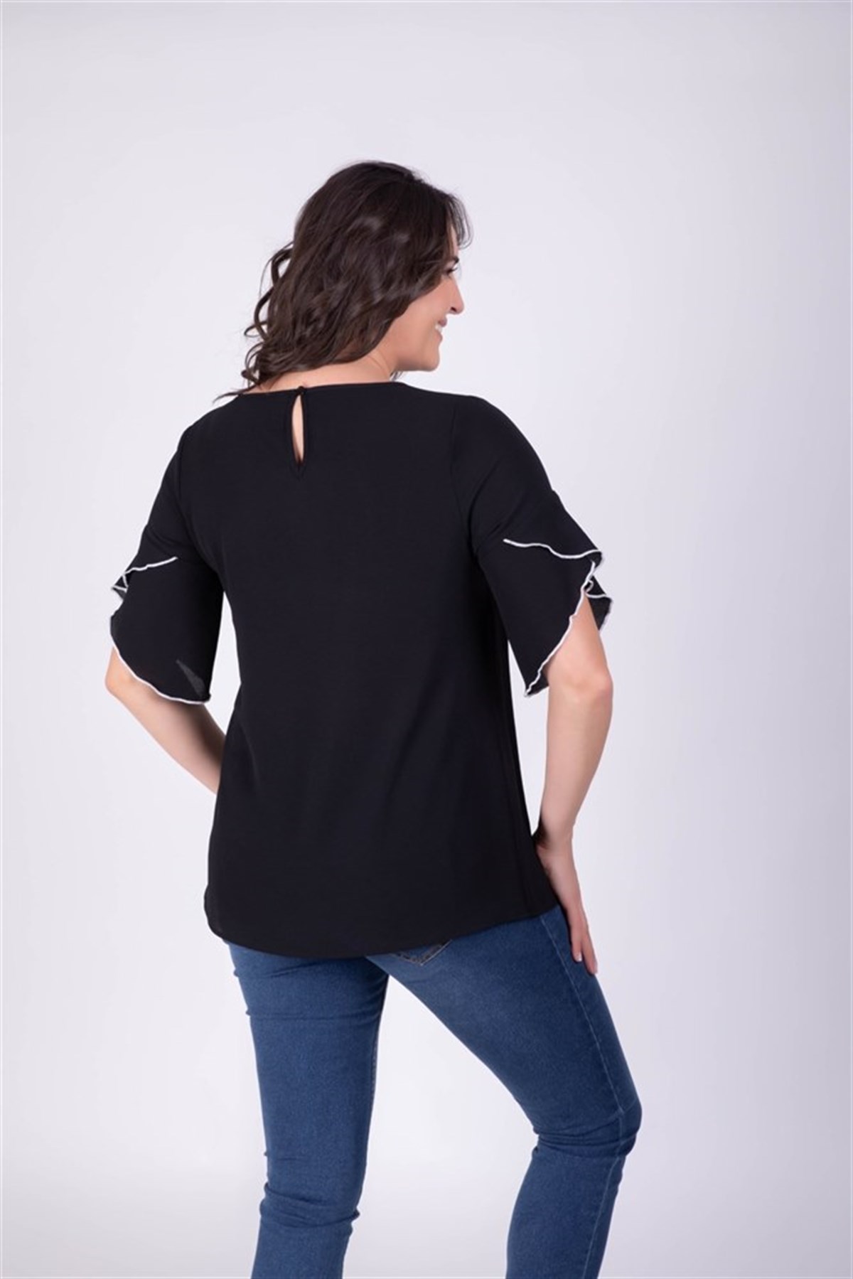 Kontrast Dikişli BluzMYLINE34302