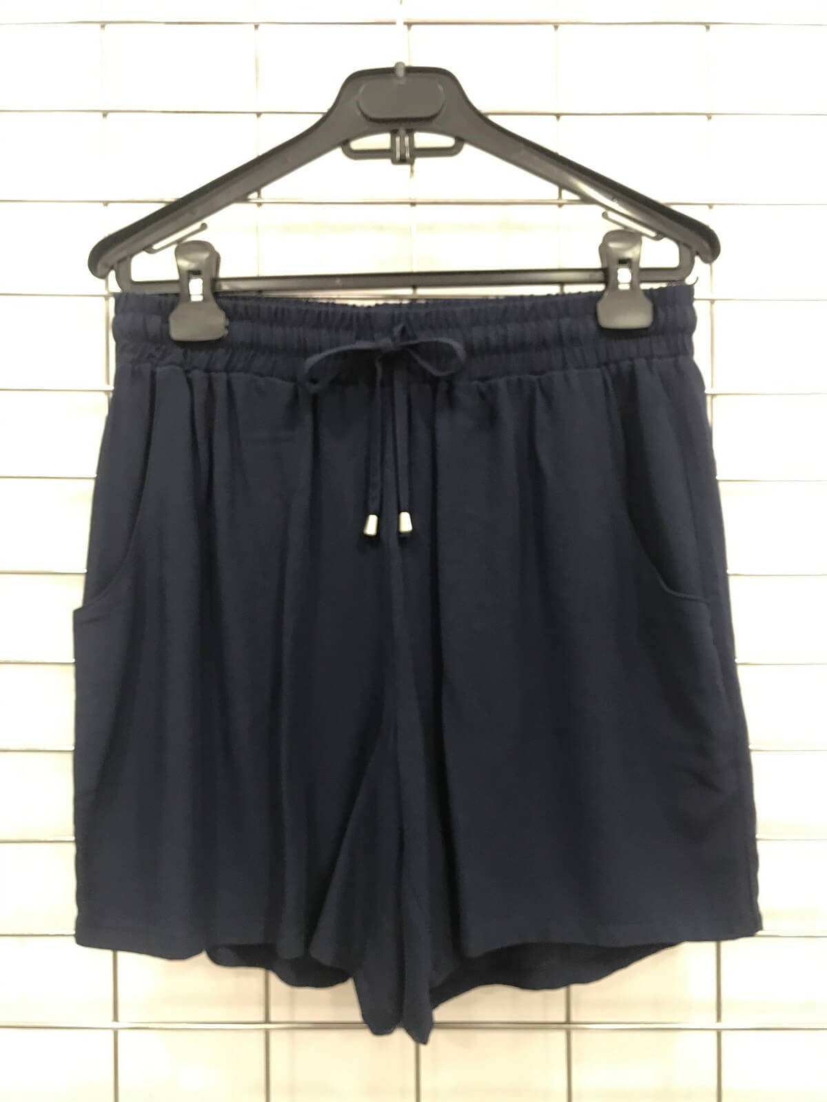 Myline- Beli Lastikli Şort-Büyük Beden Outlet-45961