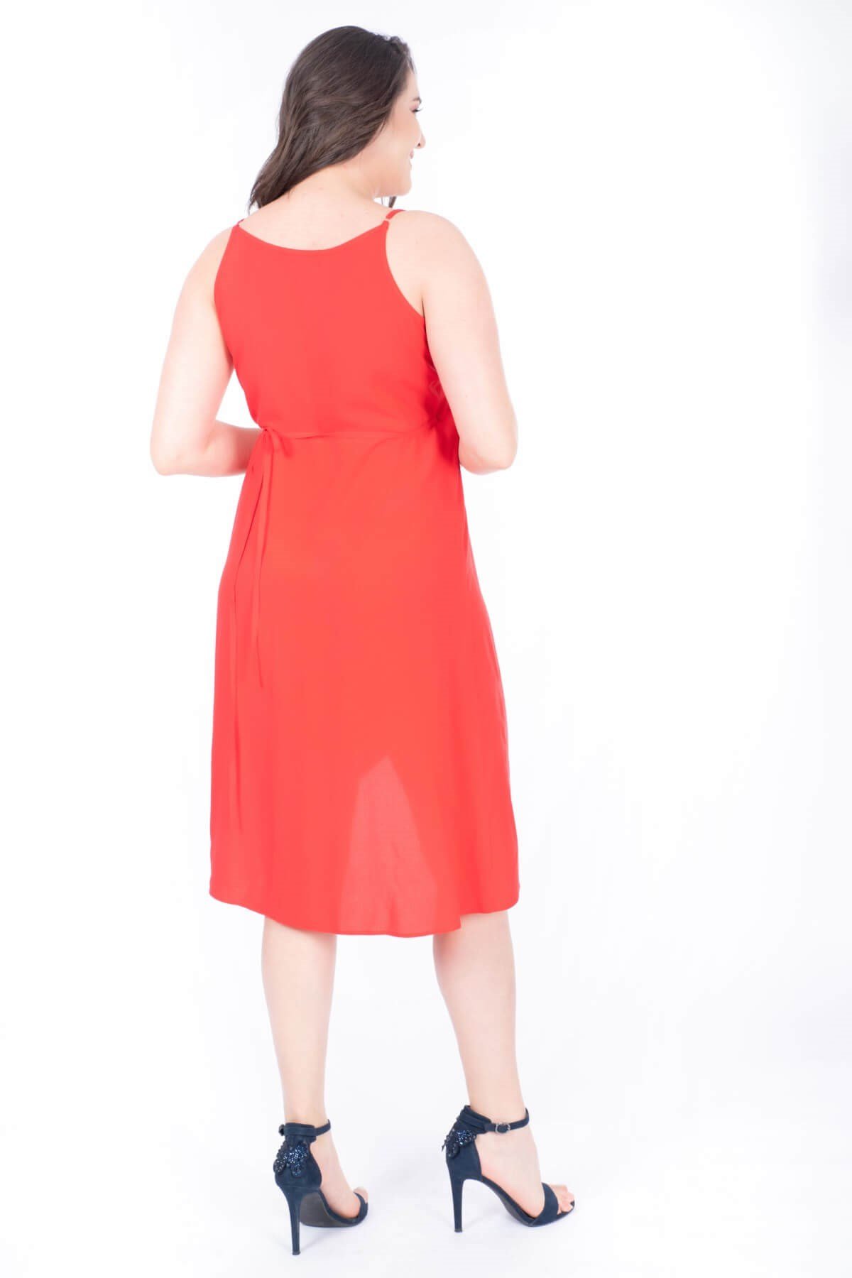 Myline-Anvelop Elbise-Büyük Beden Günlük Elbiseler-34889