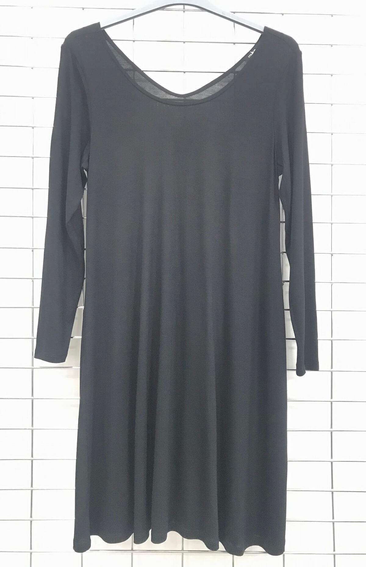 Myline-Balerin Yaka Elbise-Büyük Beden Outlet-45985