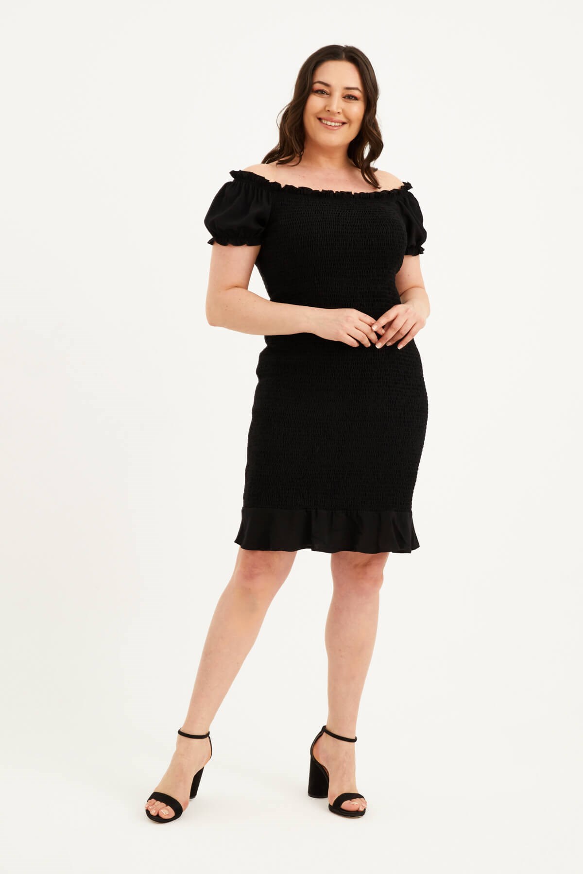 Bedene Oturan Gipeli Elbise