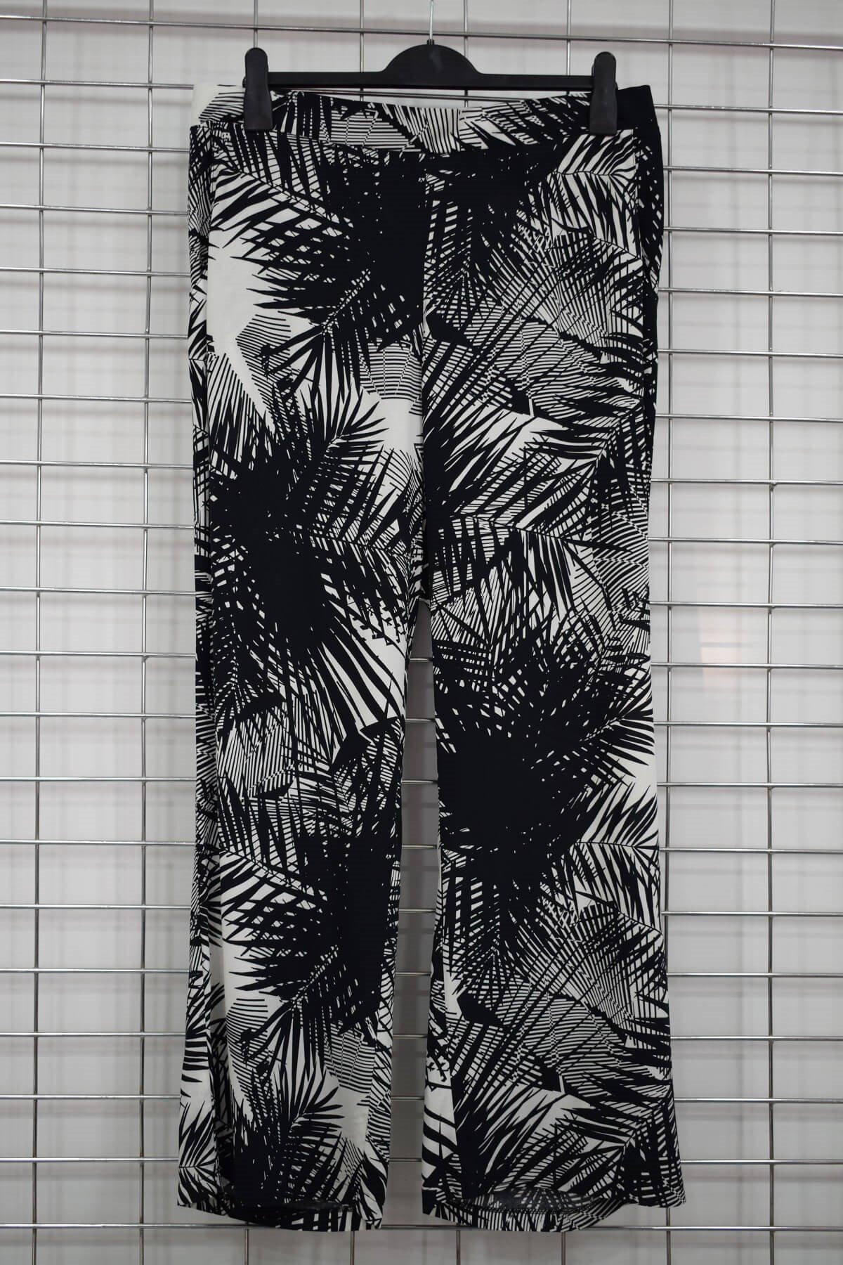 Myline-Beli Lastikli Cep Detaylı Pantolon-Büyük Beden Outlet-56184