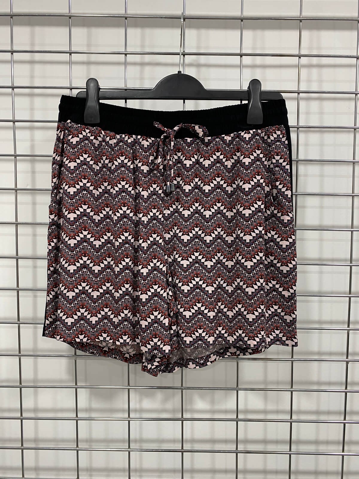 Myline-Beli Lastikli Cepli Şort-Büyük Beden Outlet-66502