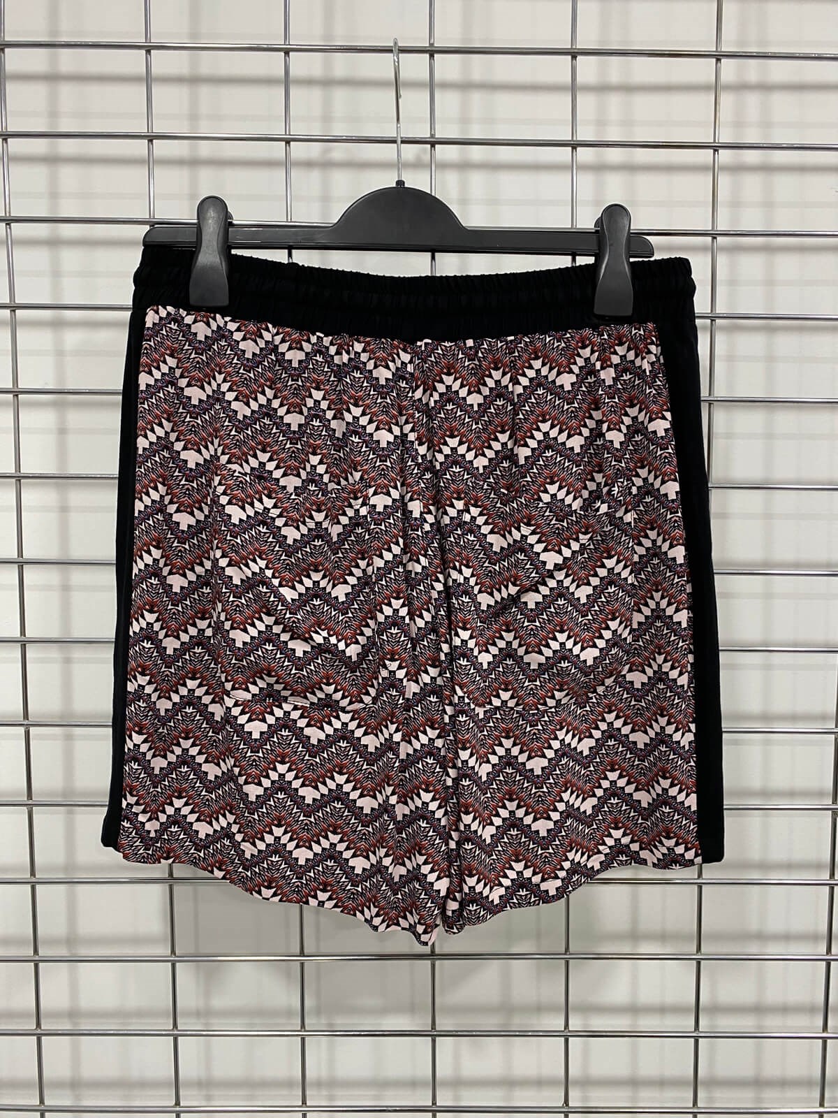 Myline-Beli Lastikli Cepli Şort-Büyük Beden Outlet-66502