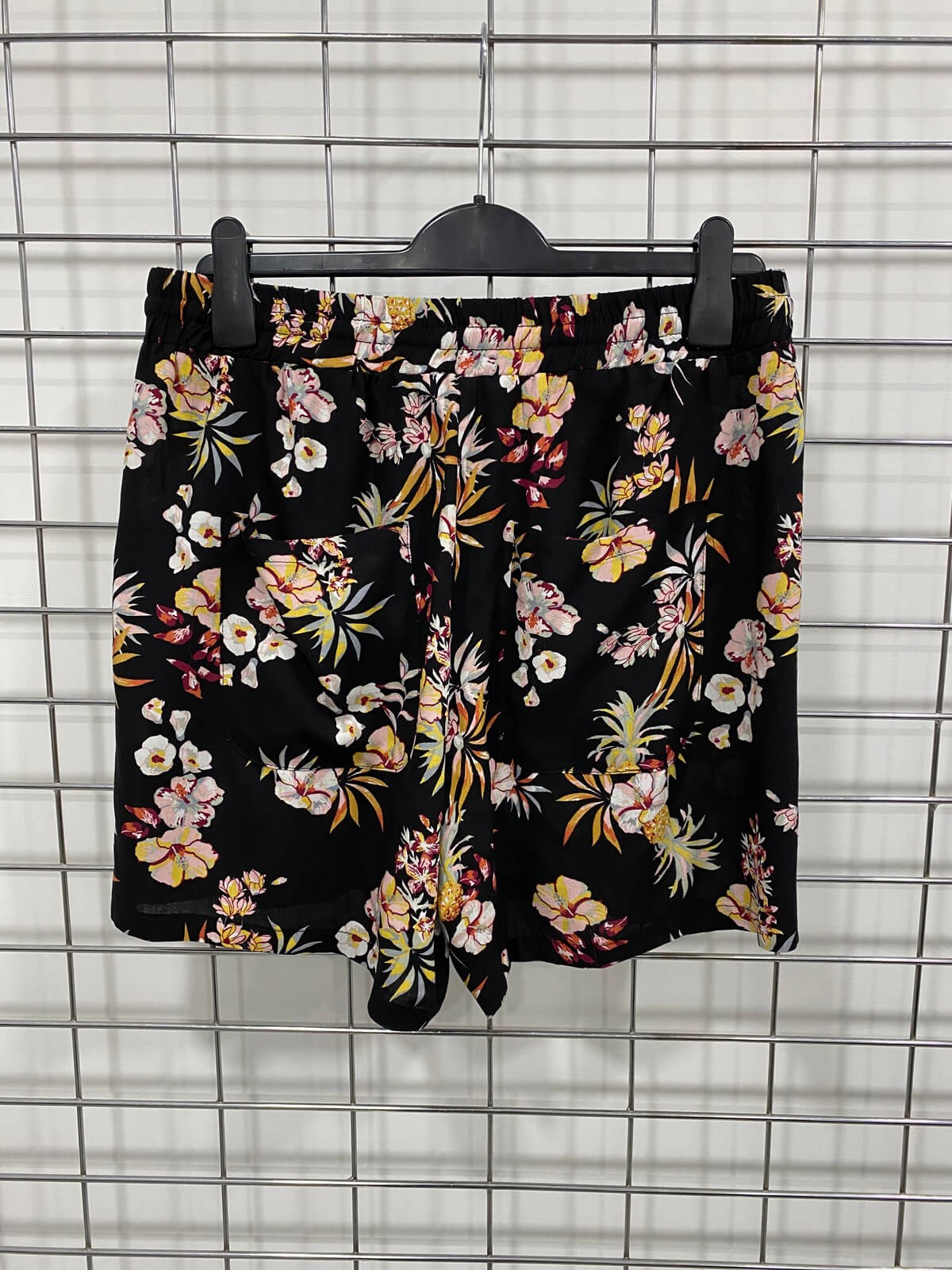 Myline-Beli Lastikli Cepli Şort-Büyük Beden Outlet-66503