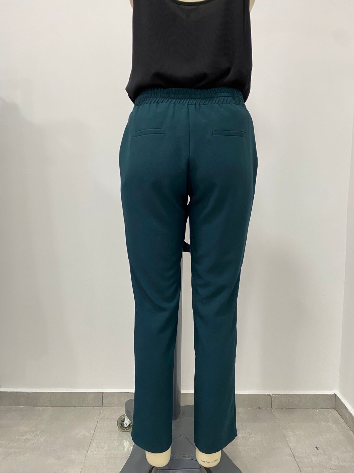 Myline-Beli Lastikli Pantolon -Büyük Beden Outlet-66568