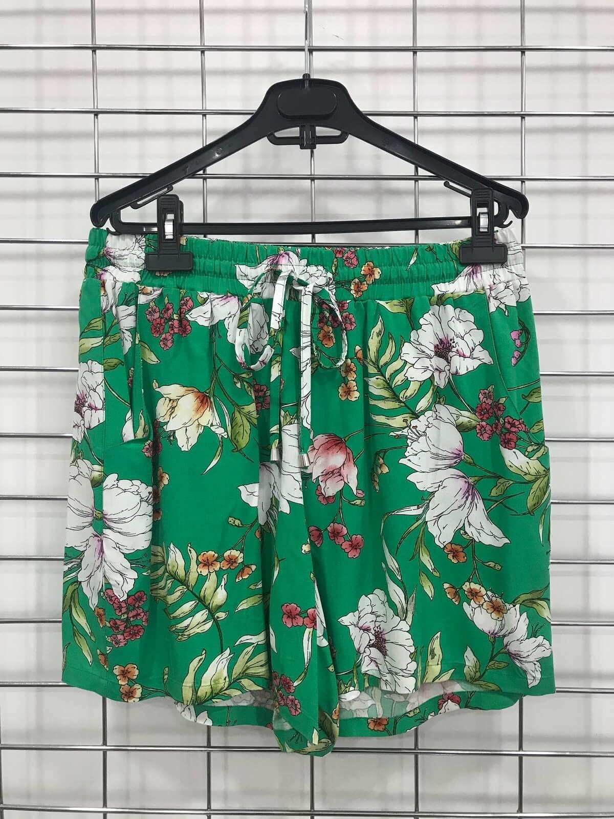 Myline-Beli Lastikli Şort-Büyük Beden Outlet-45962