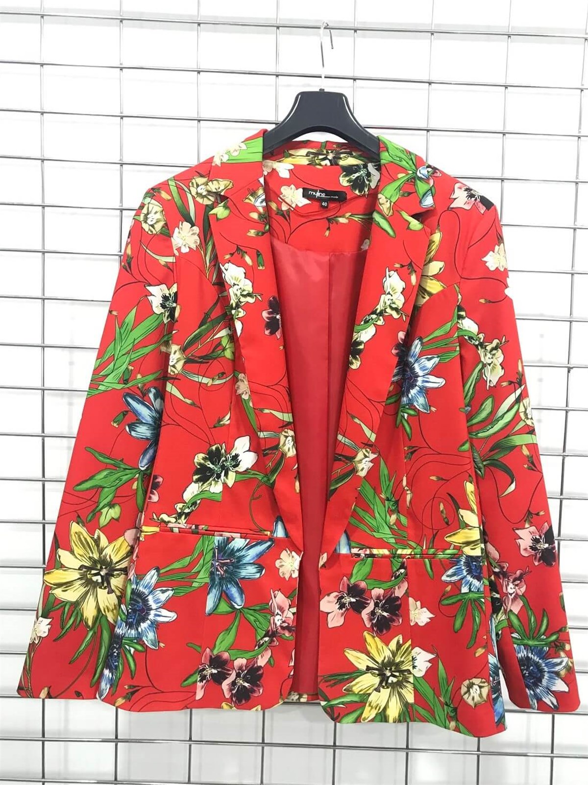 Myline-Cep Detaylı Ceket-Büyük Beden Outlet-45886