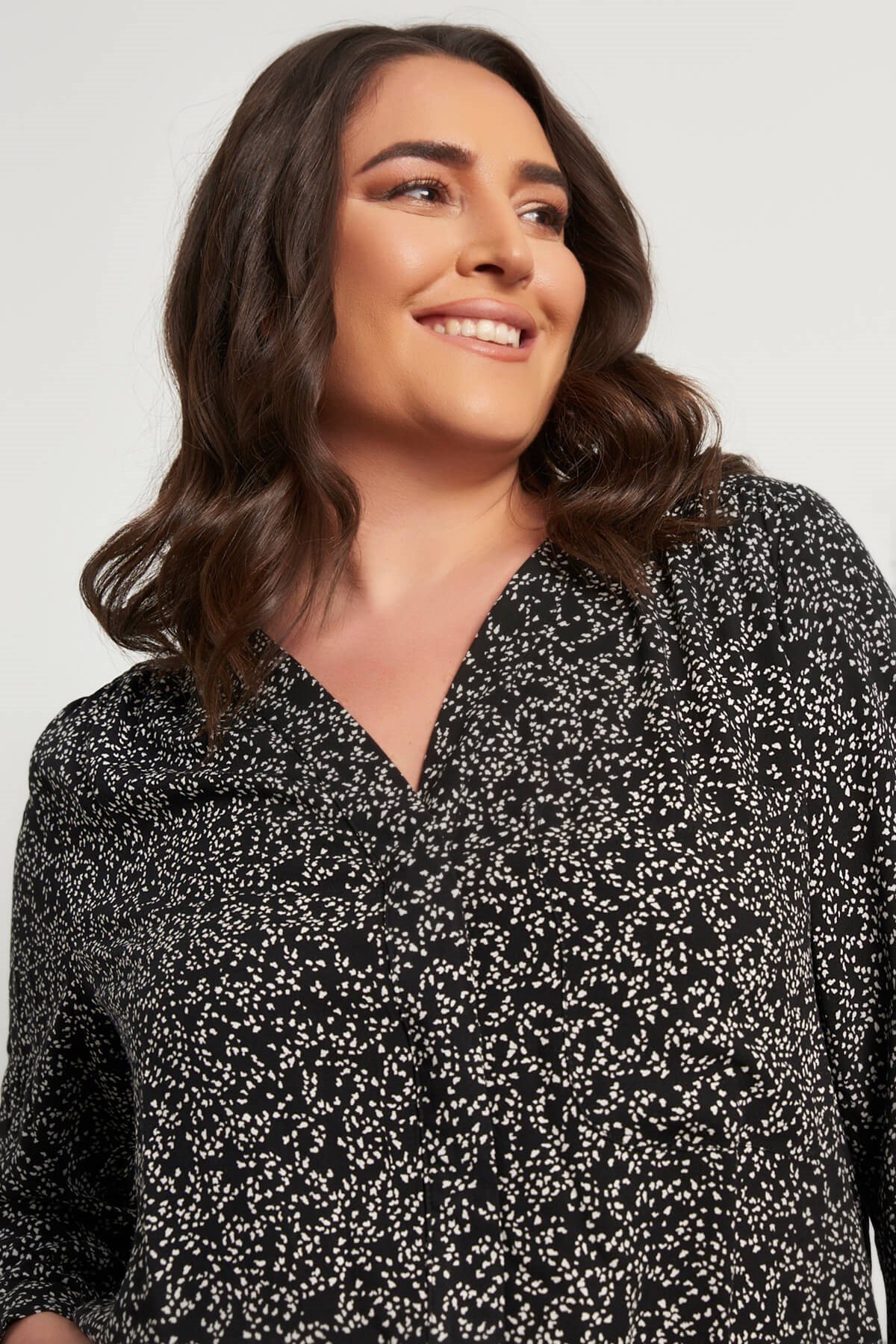 Myline-Cep Detaylı Gömlek-Büyük Beden Gömlek-56048