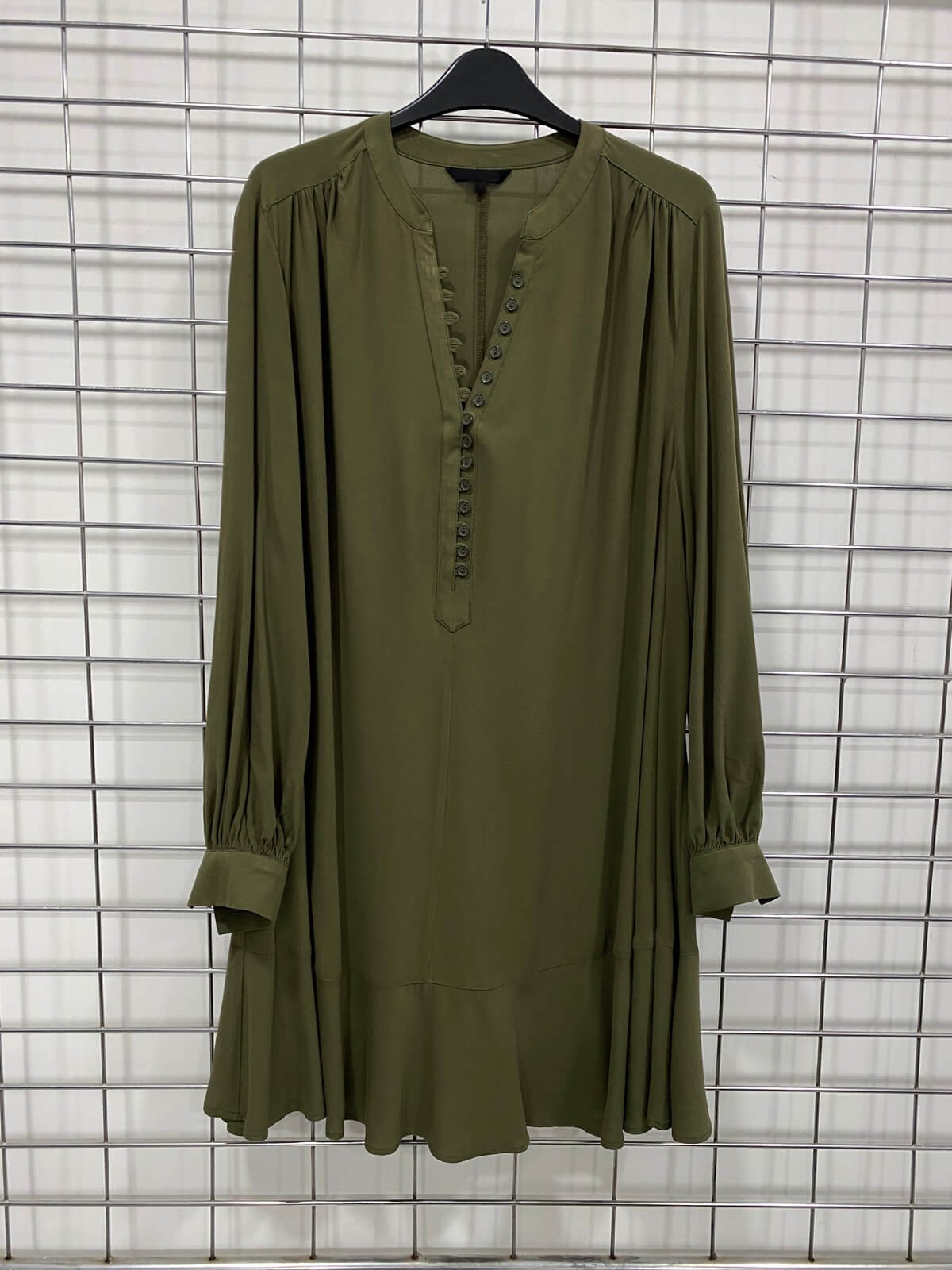 Myline-Eteği Volanlı Tunik-Büyük Beden Outlet-66507