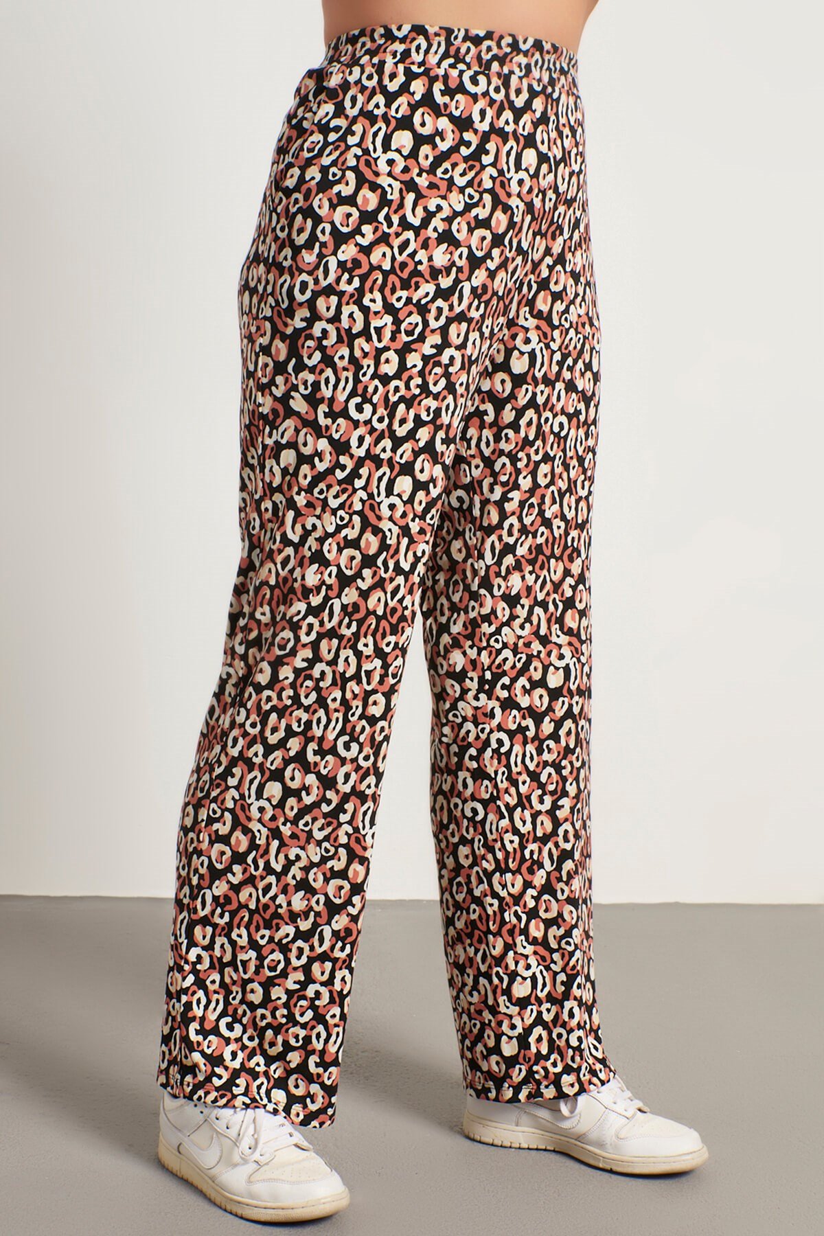 Myline-Ev Rahatlığı Pantolon-Büyük Beden Ev Giyim-56130