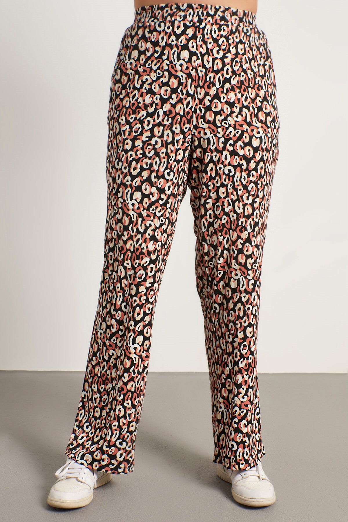 Myline-Ev Rahatlığı Pantolon-Büyük Beden Ev Giyim-56130