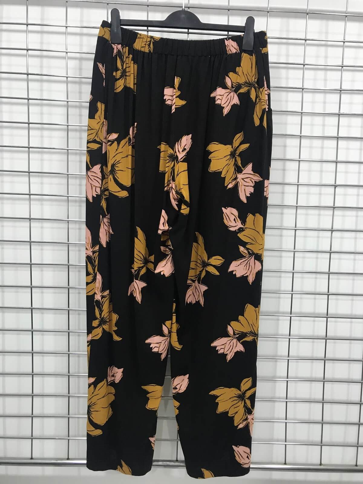 Myline-Geniş Paçalı Pantolon-Büyük Beden Outlet-45928