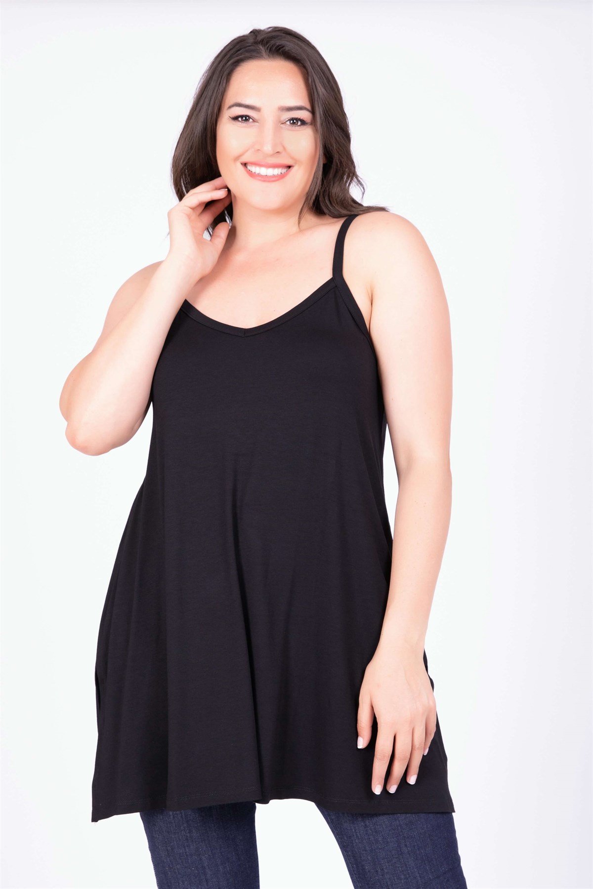 Myline-İp Askılı Tunik-Tunik-34628