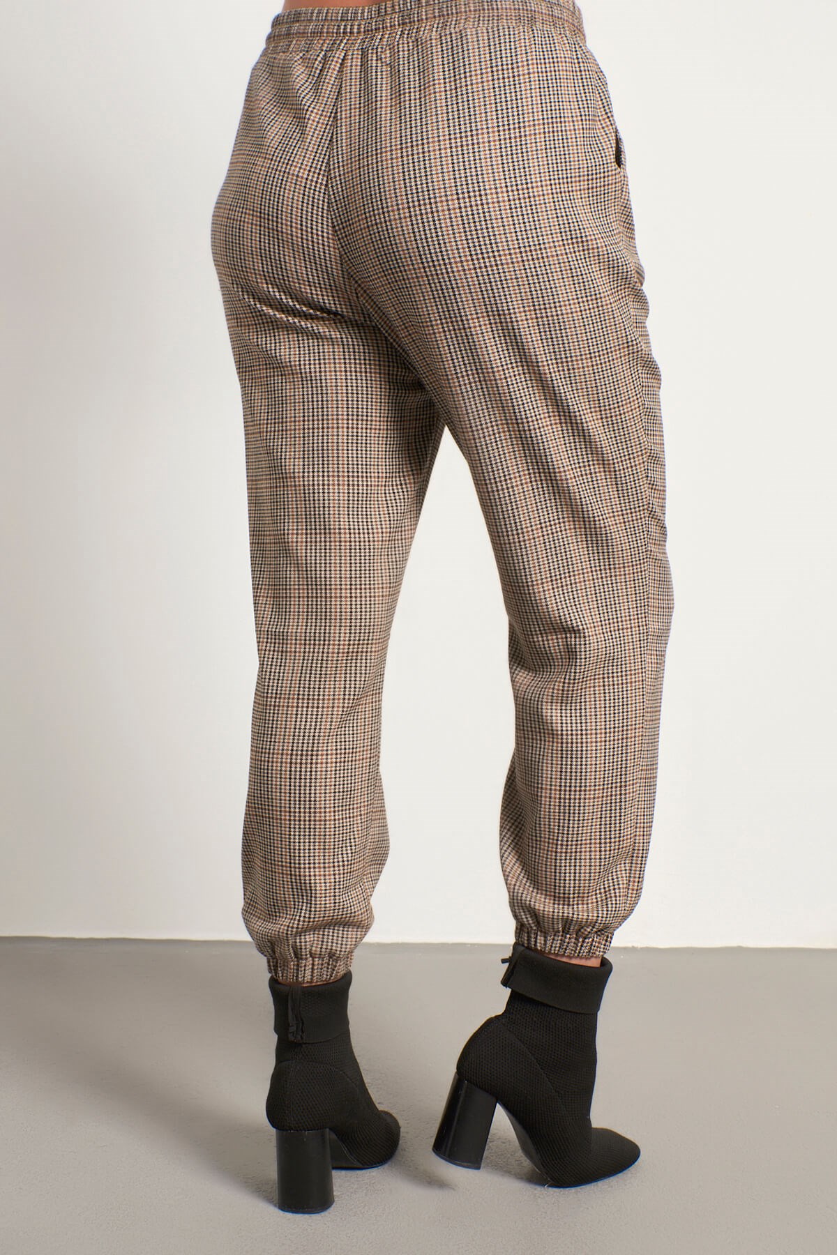 Myline-Jogger Pantolon-Büyük Beden Pantolon-56303