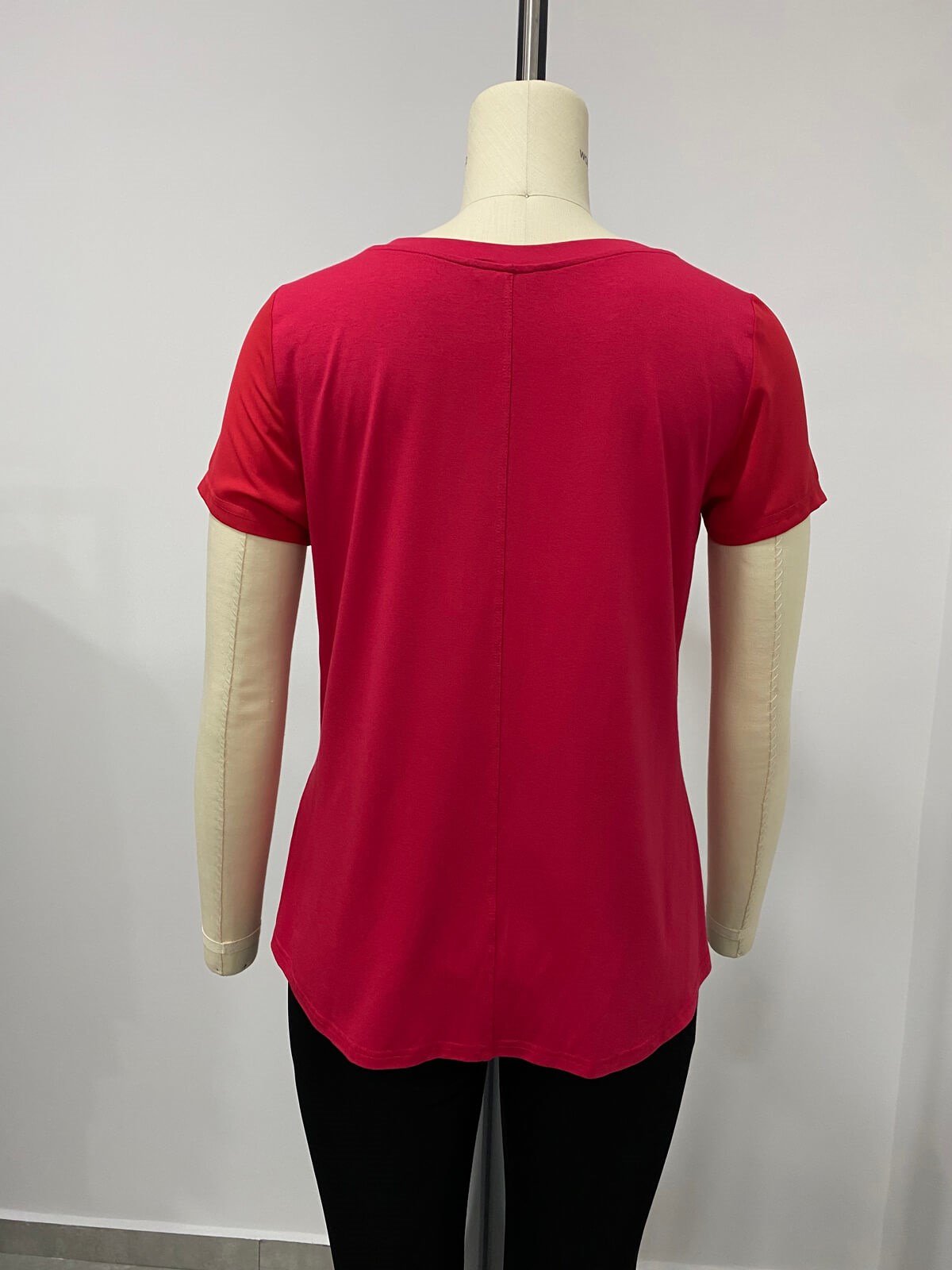 Myline-Kısa Kol Tişört-Büyük Beden Outlet-66546