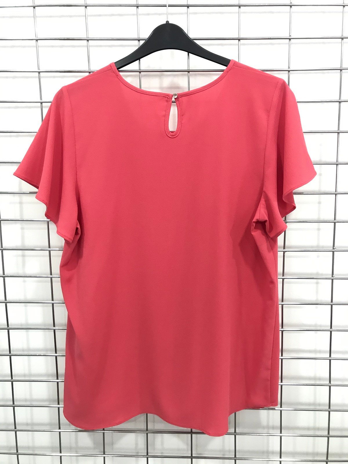 Myline-Kısa Kollu Bluz-Büyük Beden Outlet-45647