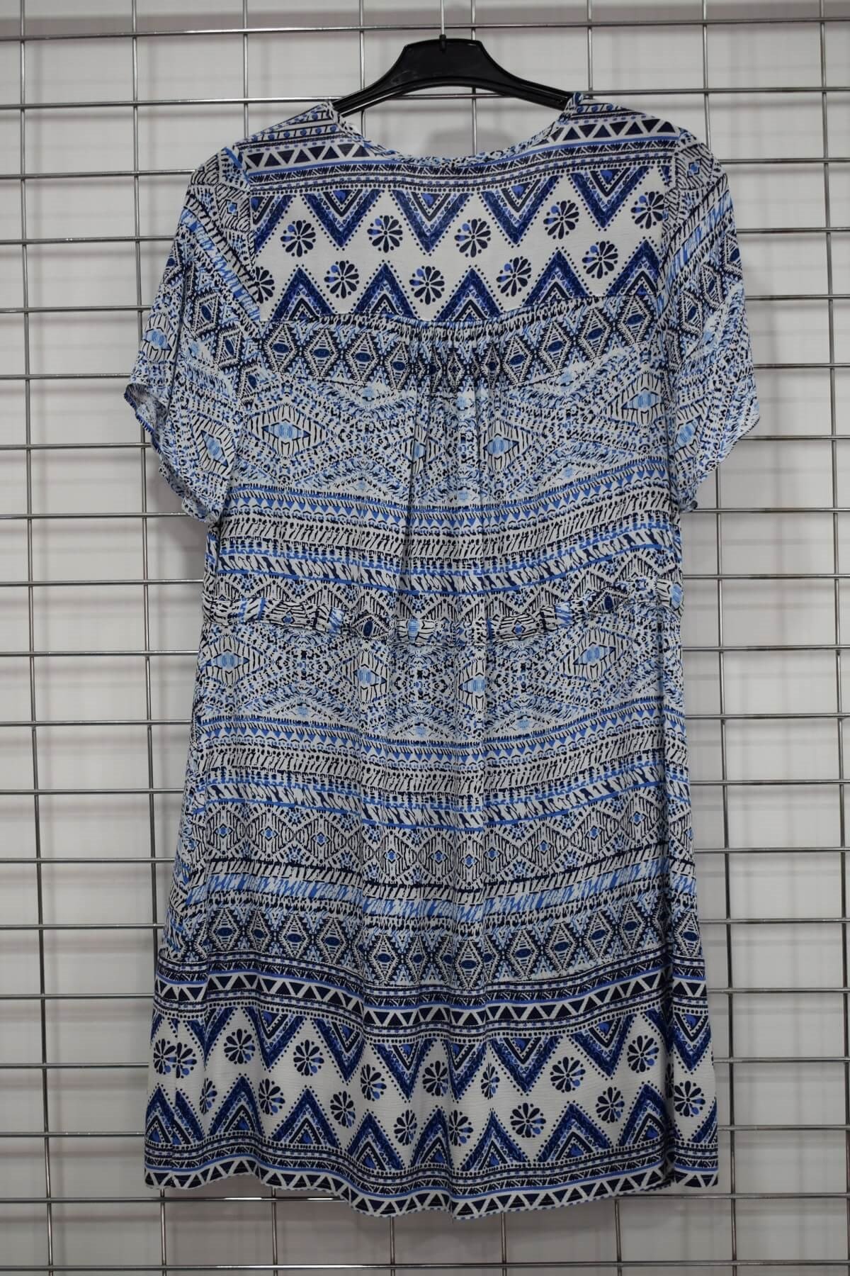 Myline-Kısa Kollu Tunik-Büyük Beden Outlet-56237