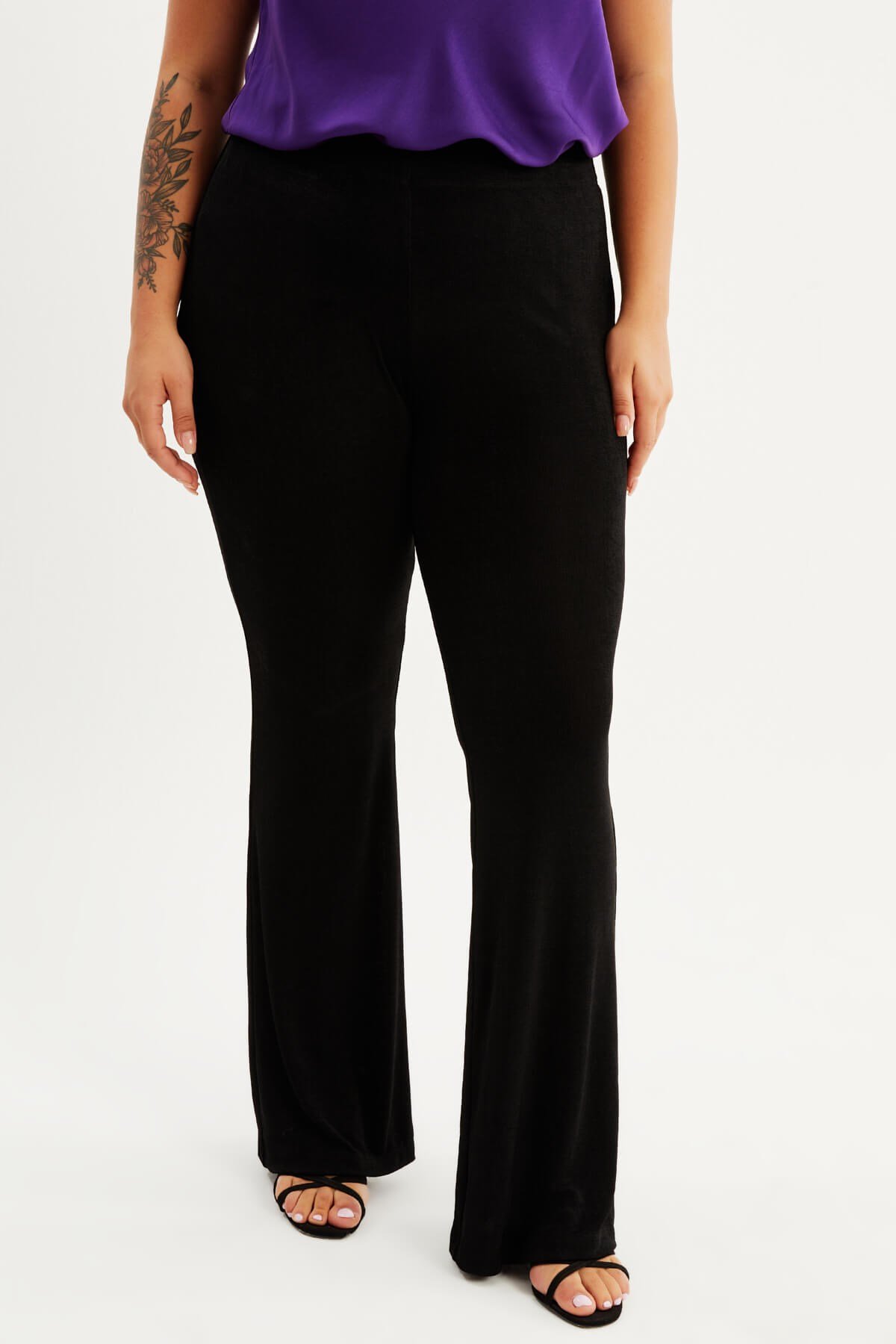 Myline-Klasik Pantolon-Büyük Beden Pantolon-12422-m