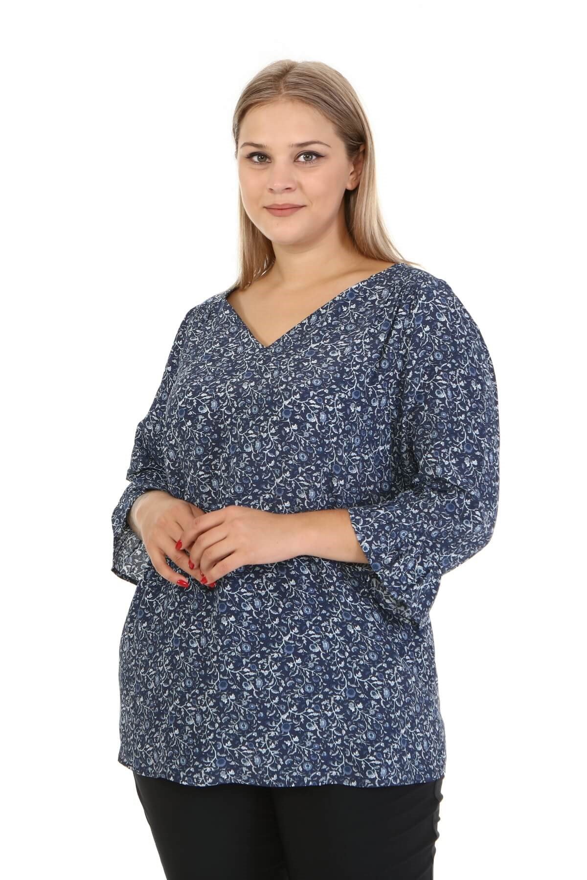 Kolları Volanlı Bluz