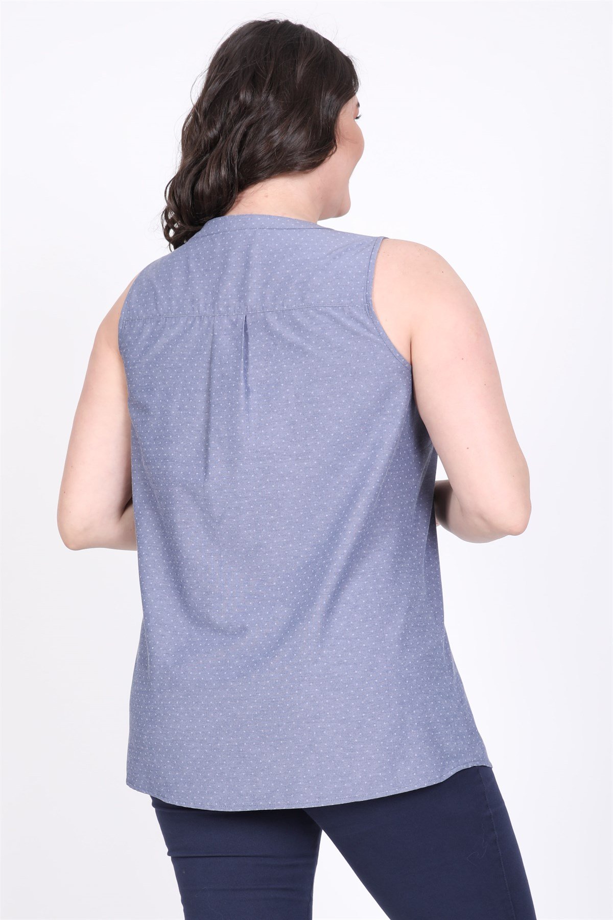 Myline-Kolsuz Gömlek-Büyük Beden Gömlek-45514