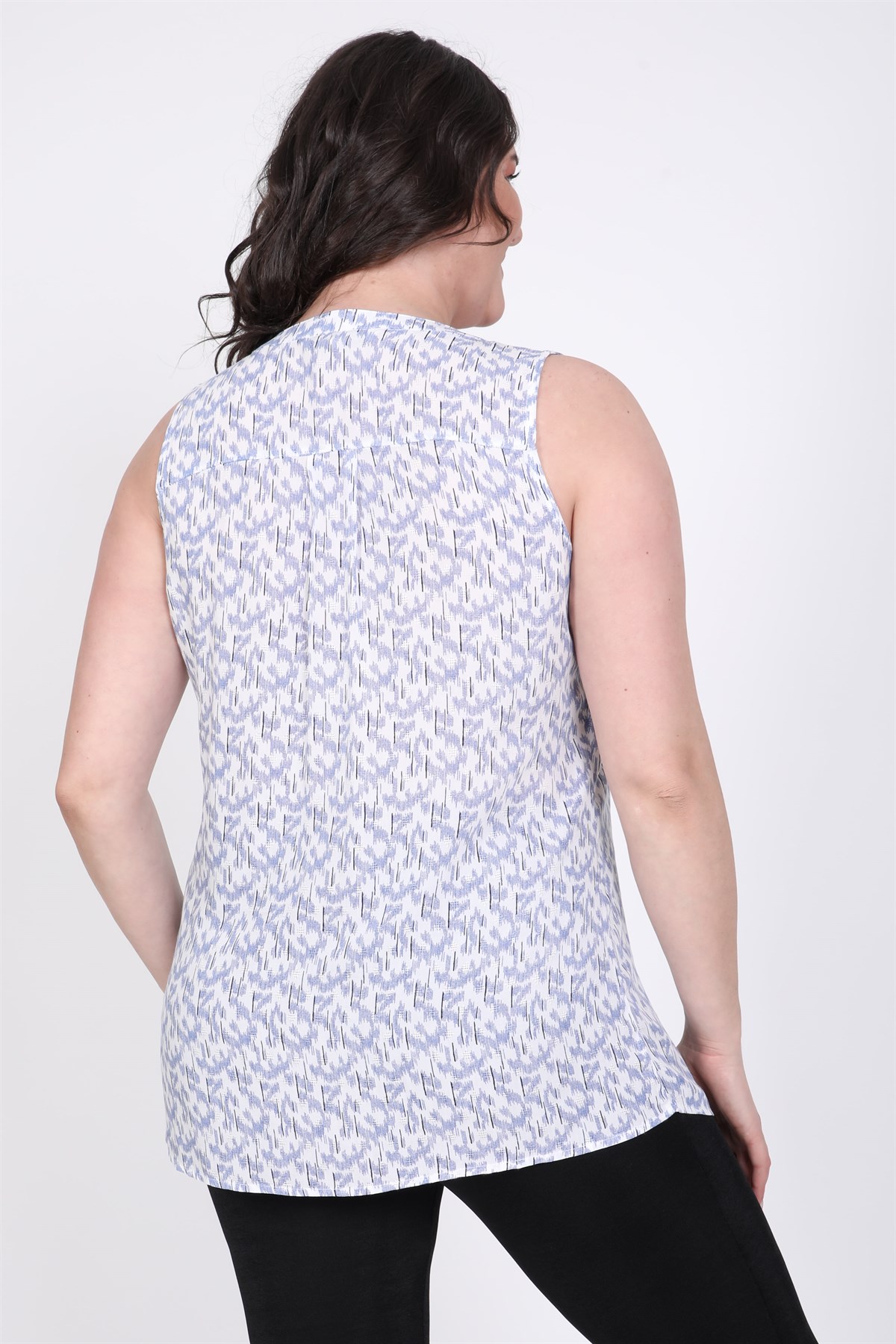 Myline-Kolsuz Gömlek-Büyük Beden Gömlek-45516