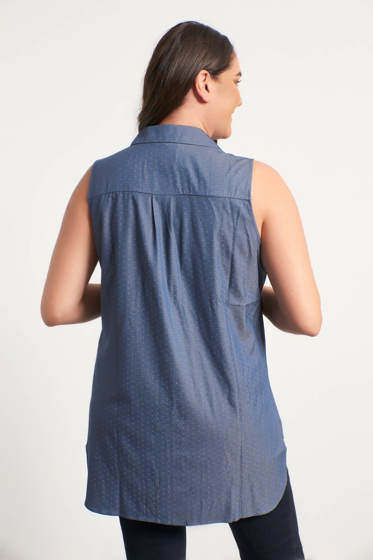 Myline-Kolsuz Gömlek-Büyük Beden Gömlek-45517