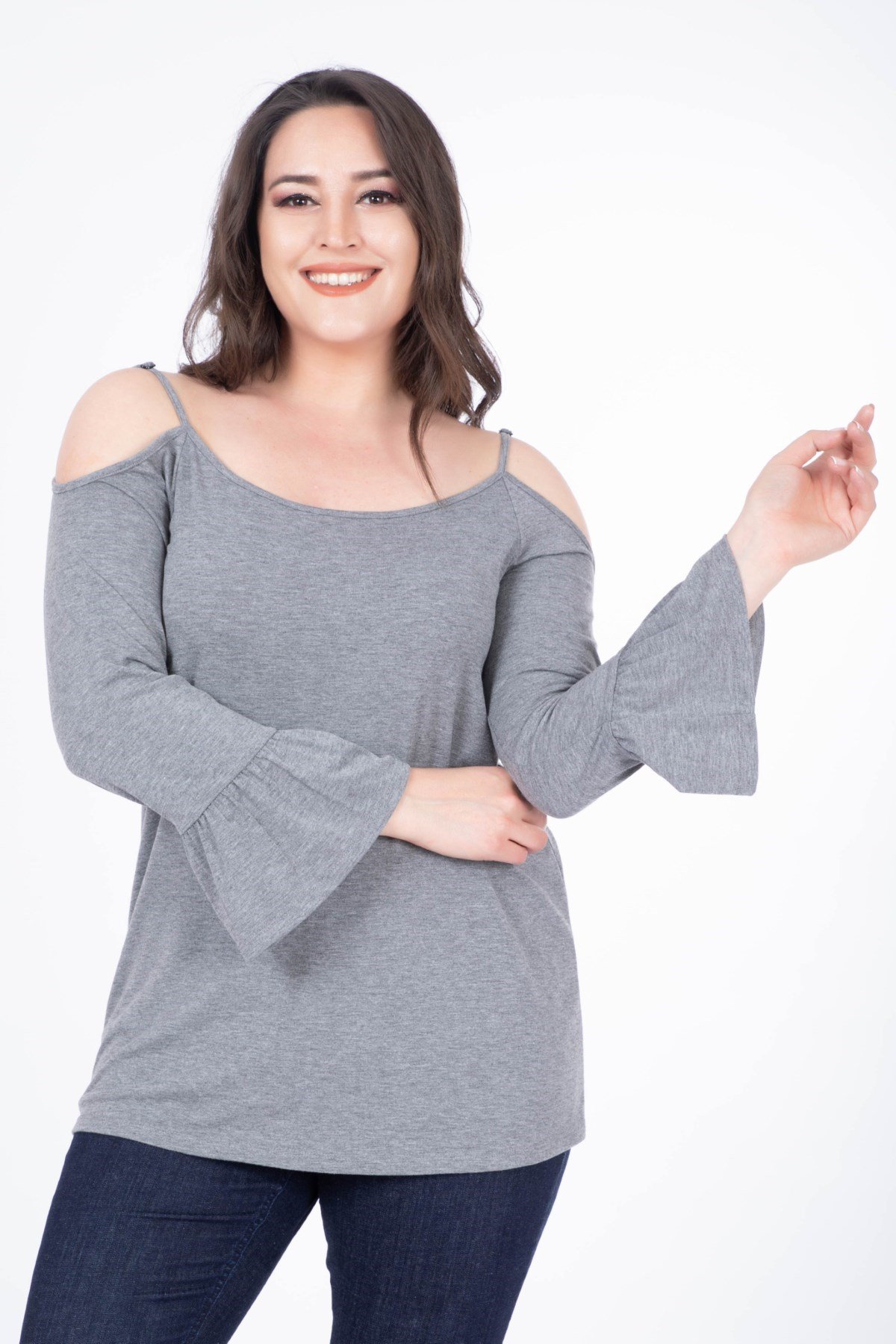 Myline-Omuz Detaylı Bluz-Bluz-34625