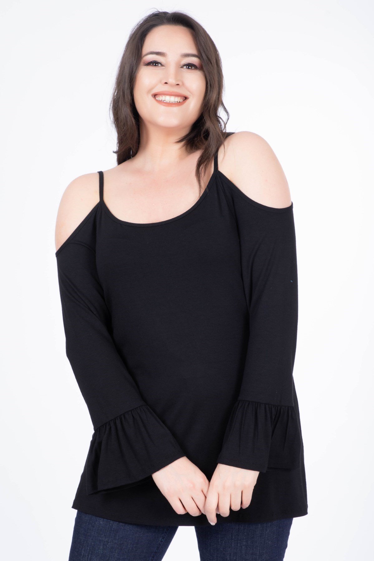 Myline-Omuz Detaylı Bluz-Bluz-34626