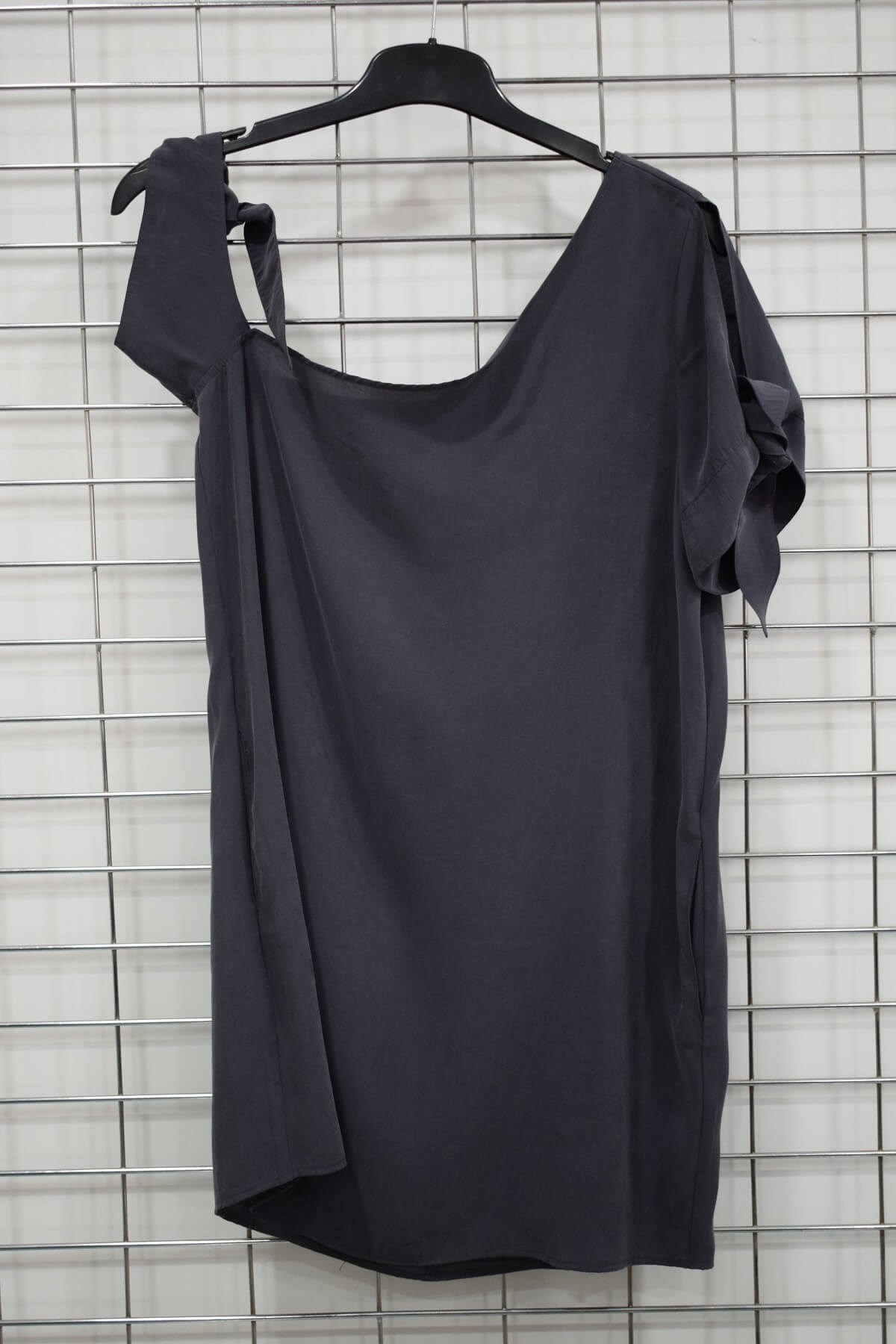 Myline-Omuz Detaylı Bluz-Büyük Beden Outlet-56252