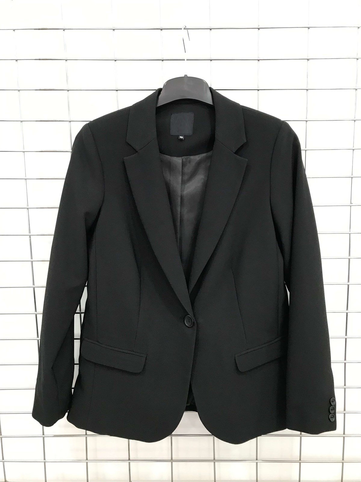 Myline-Önden Düğmeli Ceket -Büyük Beden Outlet-45586