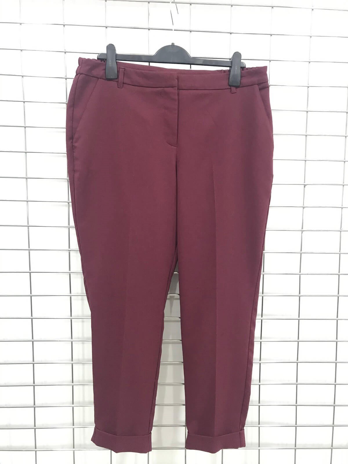 Myline-Paçası Katlamalı Klasik Pantolon-Büyük Beden Pantolon-45890