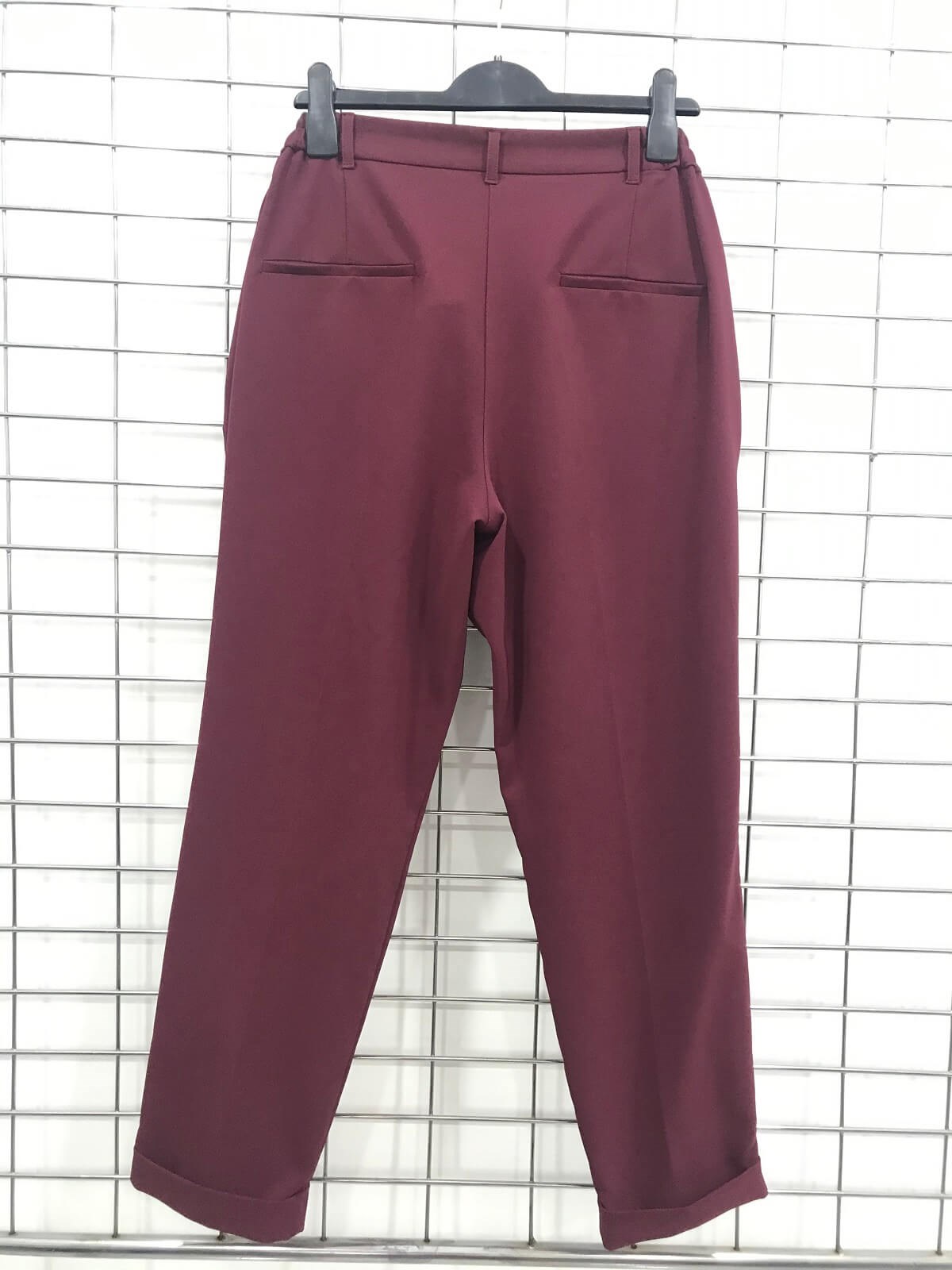 Myline-Paçası Katlamalı Klasik Pantolon-Büyük Beden Pantolon-45890