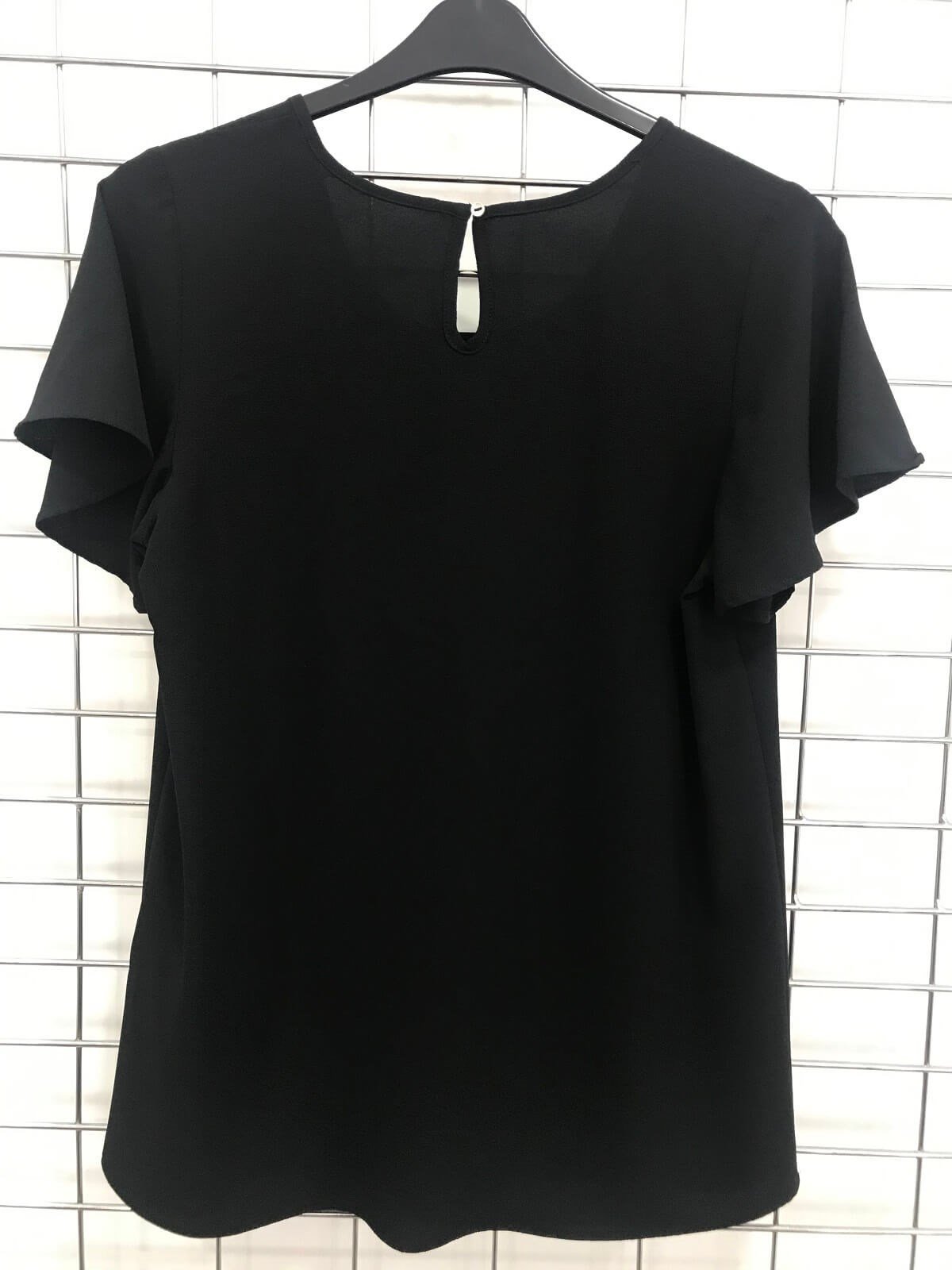 Myline-Pelerin Kollu Bluz-Büyük Beden Outlet-45676