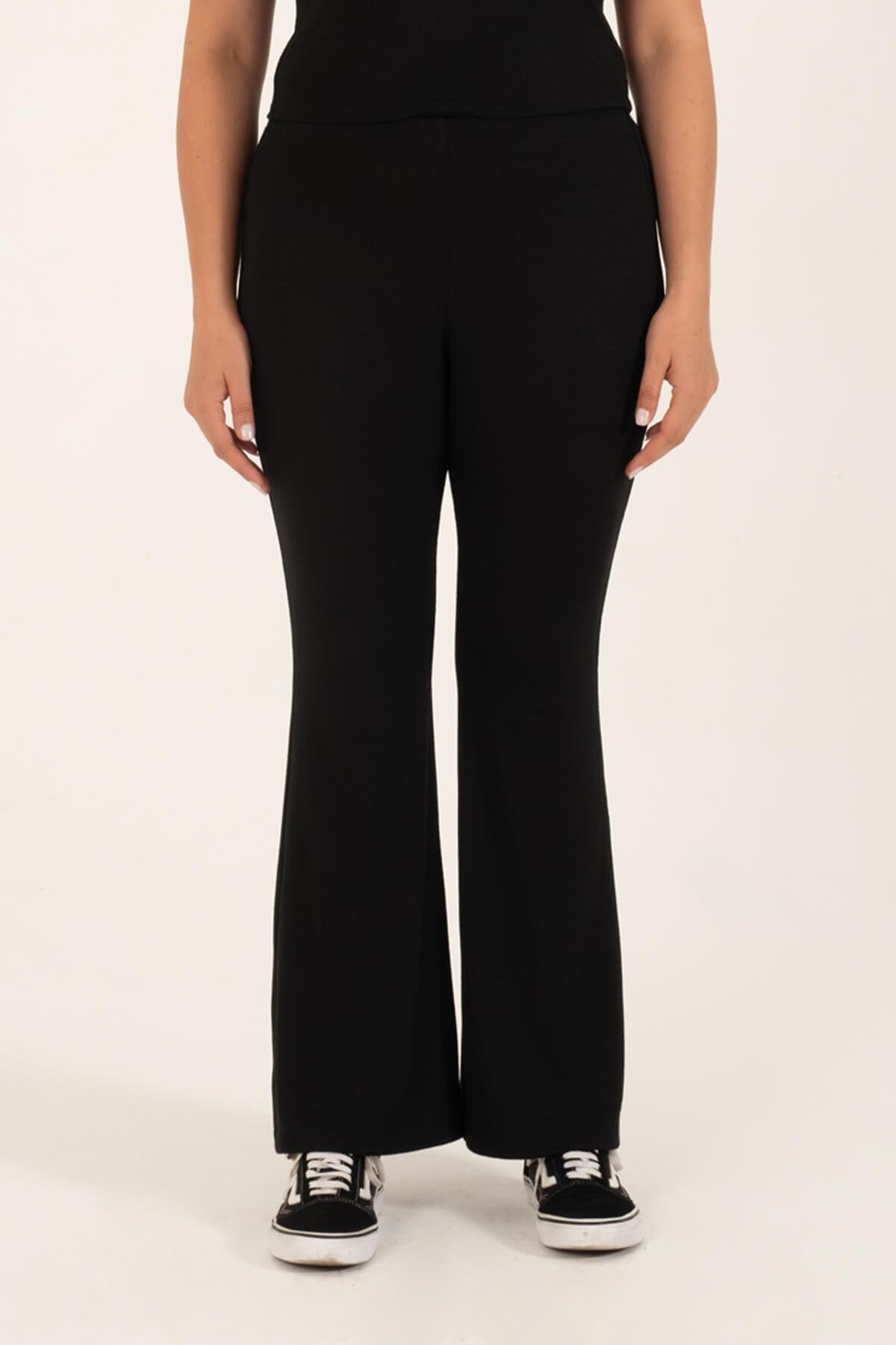 Myline-Triko Pantolon-Büyük Beden Pantolon-128828