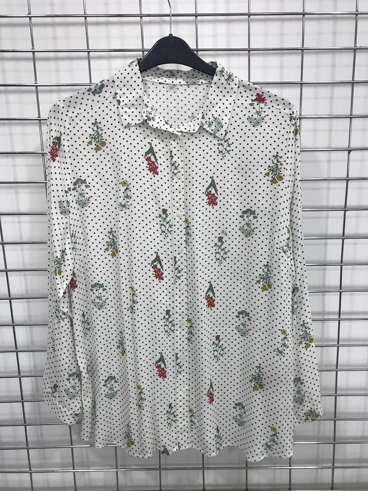 Myline-Uzun kollu Gömlek-Büyük Beden Outlet-45628