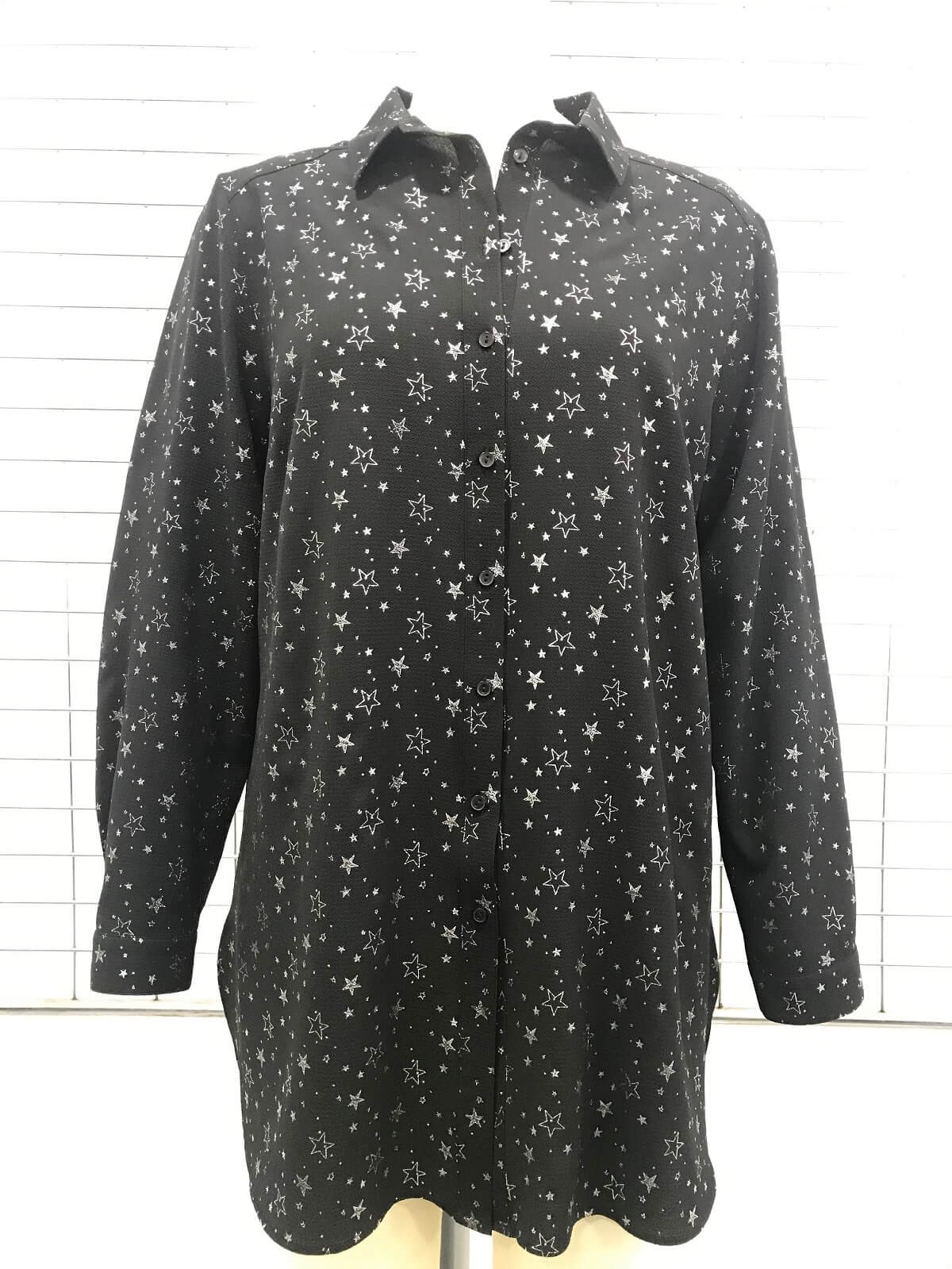 Myline-Uzun Kollu Gömlek-Büyük Beden Outlet-45952