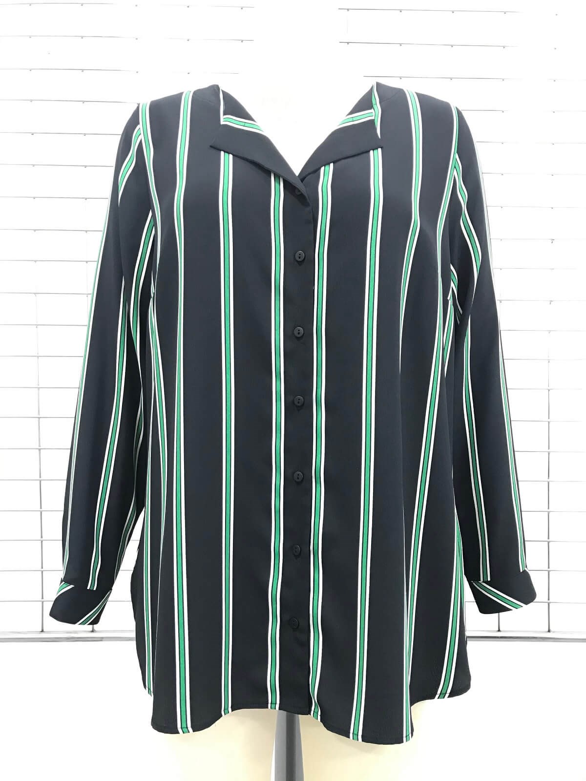 Myline-Uzun Kollu Gömlek-Büyük Beden Outlet-45981