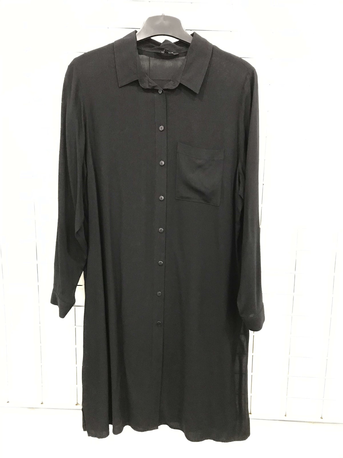 Myline-Uzun Kollu Gömlek Tunik-Büyük Beden Outlet-45581
