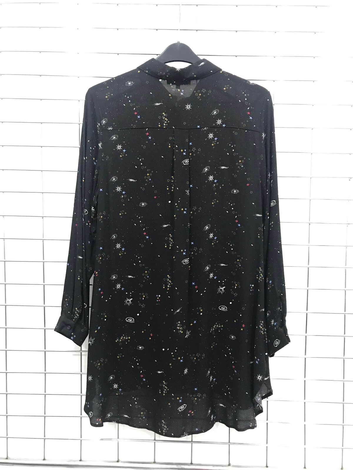 Myline-Uzun Kollu Gömlek Tunik-Büyük Beden Tunik-45880