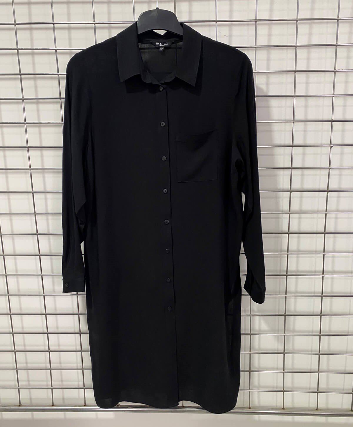 Myline-Uzun Kollu Gömlek Tunik-Büyük Beden Outlet-66562